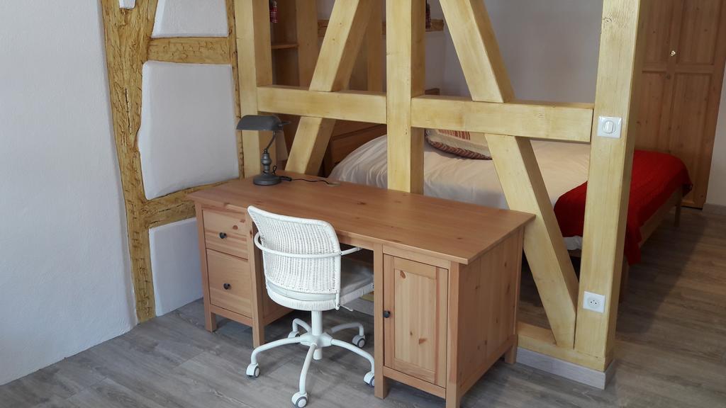 Appartement Avec Terrasse "Musslin" Colmar Eksteriør bilde